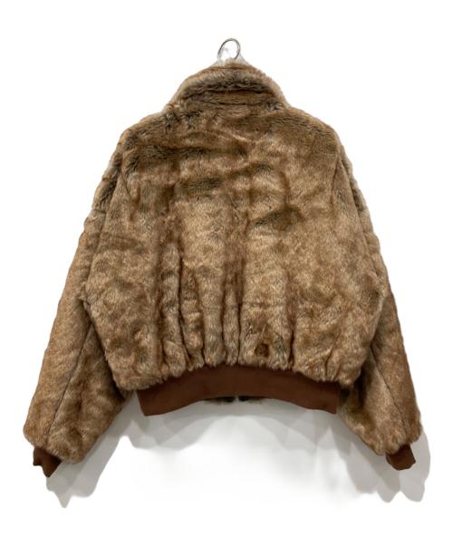 Ballsy.Brothers（ボールジーブラザーズ）BALLSY.BROTHERS (ボールジーブラザーズ) リバーシブルファーフライトジャケット カーキ サイズ:Mの古着・服飾アイテム