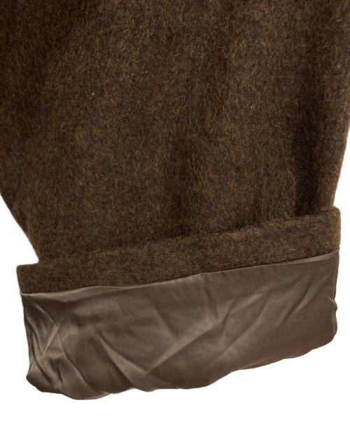 kooi（コーイ）KOOI (コーイ) 2WAYウールトレンチコート ブラウン サイズ:2の古着・服飾アイテム