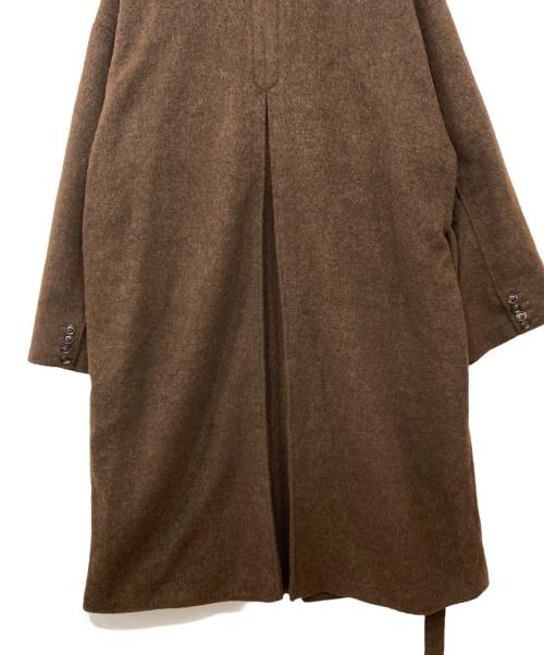 kooi（コーイ）KOOI (コーイ) 2WAYウールトレンチコート ブラウン サイズ:2の古着・服飾アイテム