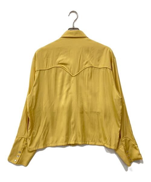 Ballsy.Brothers（ボールジーブラザーズ）Ballsy.Brothers (ボールジーブラザーズ) Western rayon shirt / ウエスタンレーヨンシャツ イエロー サイズ:Lの古着・服飾アイテム