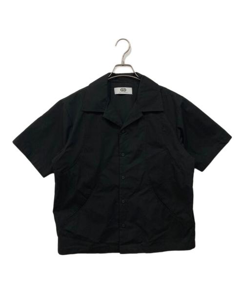 GOAT ESSENCE（ゴートエッセンス）GOAT ESSENCE (ゴートエッセンス) オープンカラーシャツ ブラック サイズ:2の古着・服飾アイテム
