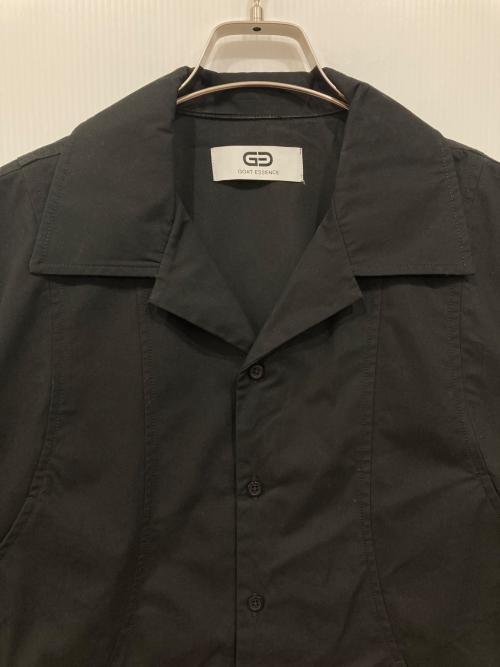 GOAT ESSENCE（ゴートエッセンス）GOAT ESSENCE (ゴートエッセンス) オープンカラーシャツ ブラック サイズ:2の古着・服飾アイテム
