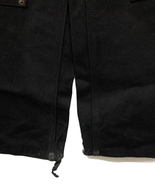 BADWAY（バッドウェイ）BADWAY (バッドウェイ) BALLSY.BROTHERS (ボールジーブラザーズ) ダブルニーデニムパンツ ブラック サイズ:Lの古着・服飾アイテム