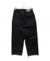 BADWAY (バッドウェイ) BALLSY.BROTHERS (ボールジーブラザーズ) ダブルニーデニムパンツ ブラック サイズ:L：15000円