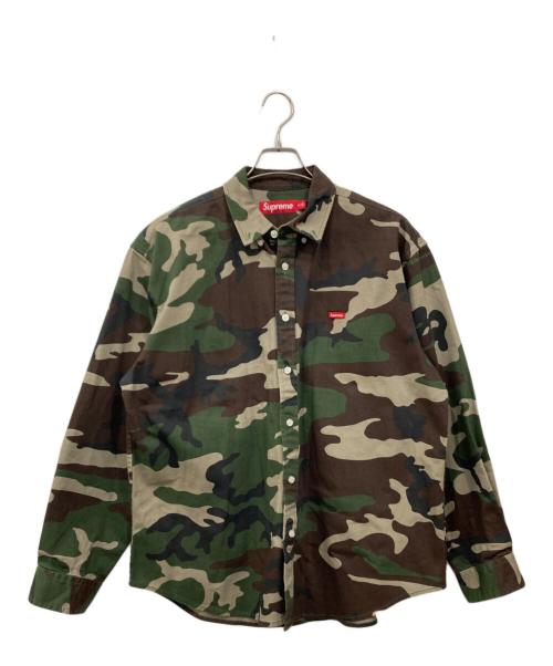 SUPREME（シュプリーム）SUPREME (シュプリーム) ウッドランドカモデニムシャツ カーキ サイズ:Mの古着・服飾アイテム