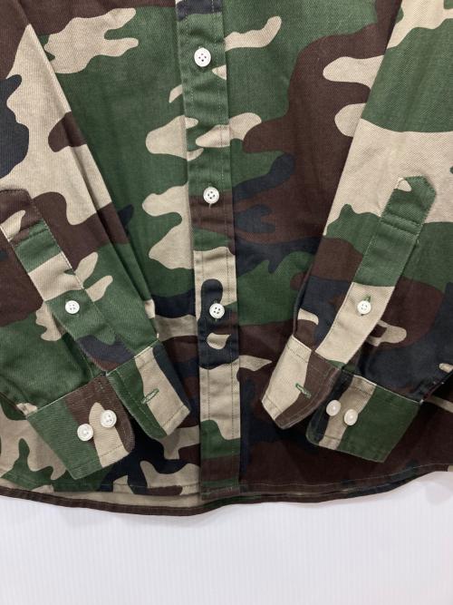 SUPREME（シュプリーム）SUPREME (シュプリーム) ウッドランドカモデニムシャツ カーキ サイズ:Mの古着・服飾アイテム