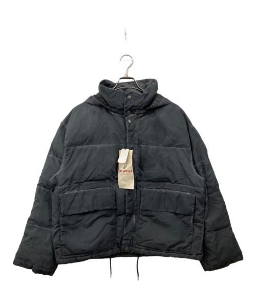 BADWAY（バッドウェイ）BADWAY (バッドウェイ) グランジフェードダウンジャケット グレー サイズ:L 未使用品の古着・服飾アイテム