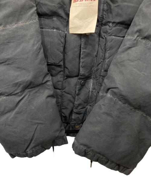 BADWAY（バッドウェイ）BADWAY (バッドウェイ) グランジフェードダウンジャケット グレー サイズ:L 未使用品の古着・服飾アイテム