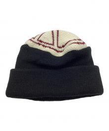 6cRAyon（シックスクレヨン）の古着「ニット帽」｜ブラック