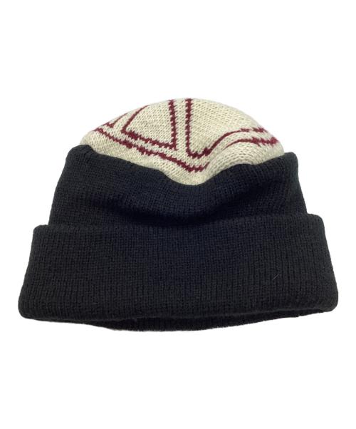 6cRAyon（シックスクレヨン）6CRAYON (シックスクレヨン) ニット帽 ブラックの古着・服飾アイテム