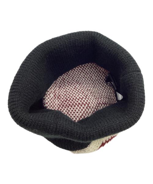 6cRAyon（シックスクレヨン）6CRAYON (シックスクレヨン) ニット帽 ブラックの古着・服飾アイテム