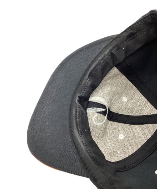 THE H.W.DOG&CO.（エイチダブリュードッグアンドコー）THE H.W.DOG&CO. (エイチダブリュードッグアンドコー) 2 Tone Leather Cotton Cap / 2トーン レザーコットンキャップ ブラウン×ブラック サイズ:ONEの古着・服飾アイテム