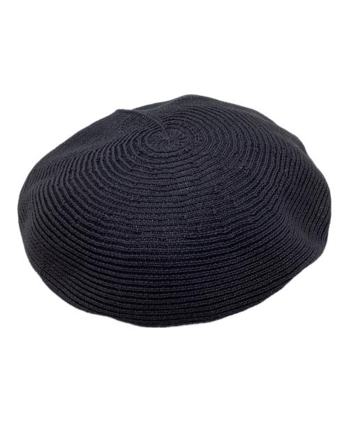 THE H.W.DOG&CO.（エイチダブリュードッグアンドコー）THE H.W.DOG&CO. (エイチダブリュードッグアンドコー) ベレー帽 ブラック サイズ:ONEの古着・服飾アイテム