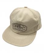 THE H.W.DOG&CO.エイチダブリュードッグアンドコー）の古着「トラッカーキャップ」｜ベージュ