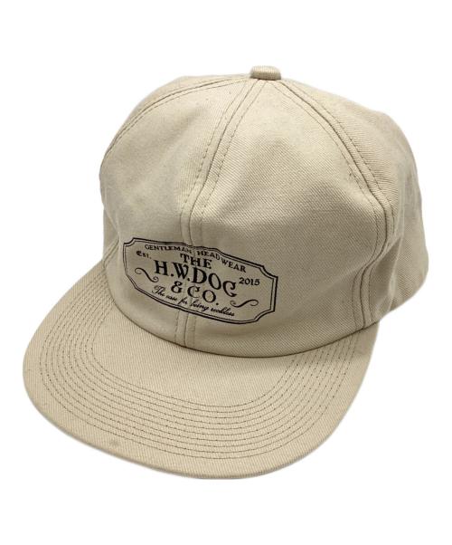 THE H.W.DOG&CO.（エイチダブリュードッグアンドコー）THE H.W.DOG&CO. (エイチダブリュードッグアンドコー) トラッカーキャップ ベージュ サイズ:40の古着・服飾アイテム