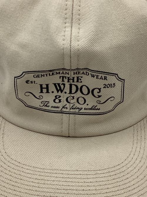 THE H.W.DOG&CO.（エイチダブリュードッグアンドコー）THE H.W.DOG&CO. (エイチダブリュードッグアンドコー) トラッカーキャップ ベージュ サイズ:40の古着・服飾アイテム