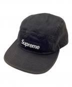 SUPREMEシュプリーム）の古着「キャップ」｜ブラック