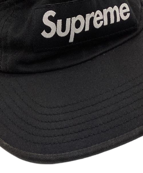 SUPREME（シュプリーム）Supreme (シュプリーム) キャップ ブラックの古着・服飾アイテム