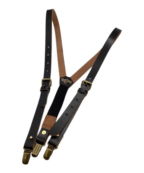 SCHOTT BROS.（ショット）SCHOTT BROS. (ショット) サスペンダー ブラックの古着・服飾アイテム