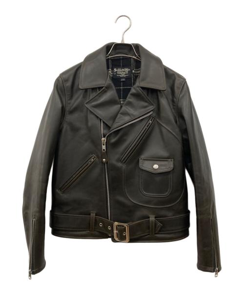 SCHOTT BROS.（ショット）SCHOTT BROS. (ショット) 629US ディーポケット ライダースジャケット ブラウン サイズ:38の古着・服飾アイテム