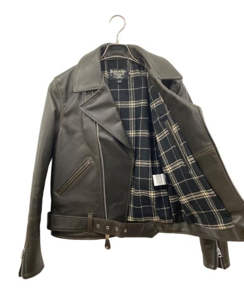 SCHOTT BROS.（ショット）SCHOTT BROS. (ショット) 629US ディーポケット ライダースジャケット ブラウン サイズ:38の古着・服飾アイテム