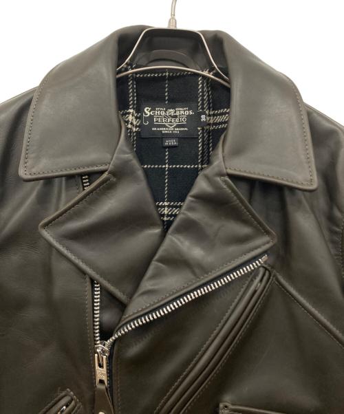 SCHOTT BROS.（ショット）SCHOTT BROS. (ショット) 629US ディーポケット ライダースジャケット ブラウン サイズ:38の古着・服飾アイテム