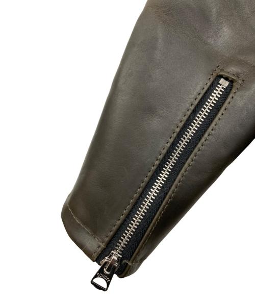 SCHOTT BROS.（ショット）SCHOTT BROS. (ショット) 629US ディーポケット ライダースジャケット ブラウン サイズ:38の古着・服飾アイテム