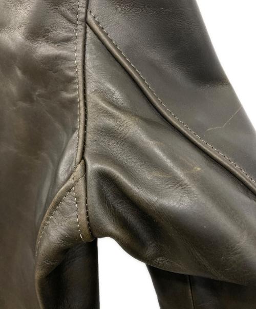 SCHOTT BROS.（ショット）SCHOTT BROS. (ショット) 629US ディーポケット ライダースジャケット ブラウン サイズ:38の古着・服飾アイテム