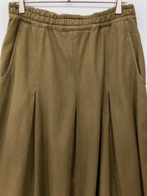 MHL（エムエイチエル）MHL (エムエイチエル) コットンツイルスカート ベージュ サイズ:3の古着・服飾アイテム