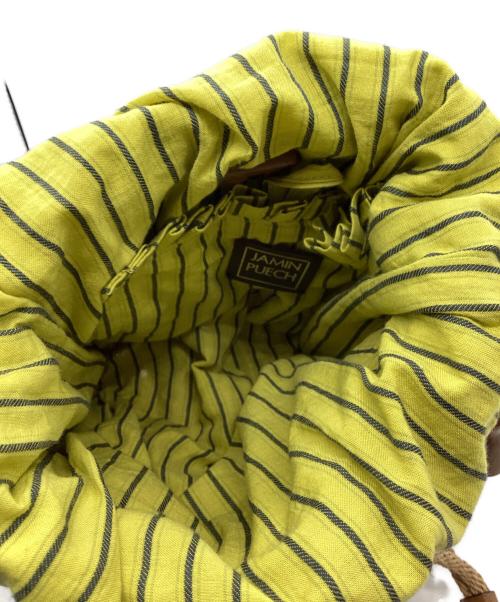 JAMIN PUECH（ジャマンピュエッシュ）JAMIN PUECH (ジャマンピュエッシュ) ハンドバッグ ベージュの古着・服飾アイテム