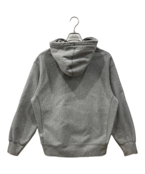 SUPREME（シュプリーム）Supreme (シュプリーム) クロス ボックスロゴ フーデッド スウェット シャツ グレー サイズ:Sの古着・服飾アイテム