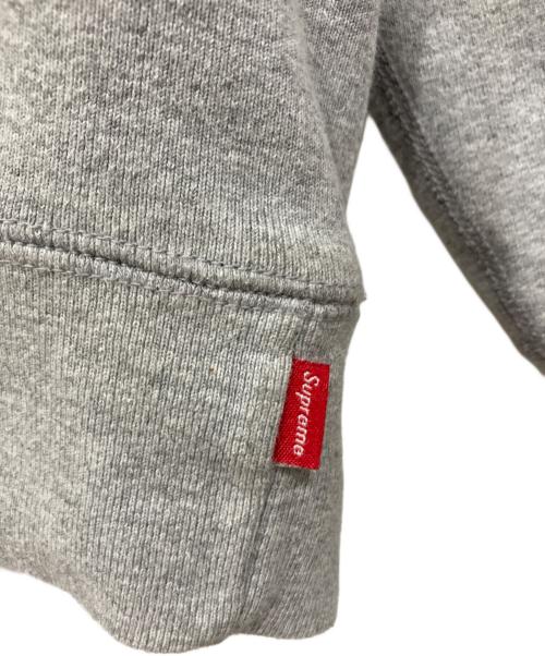 SUPREME（シュプリーム）Supreme (シュプリーム) クロス ボックスロゴ フーデッド スウェット シャツ グレー サイズ:Sの古着・服飾アイテム