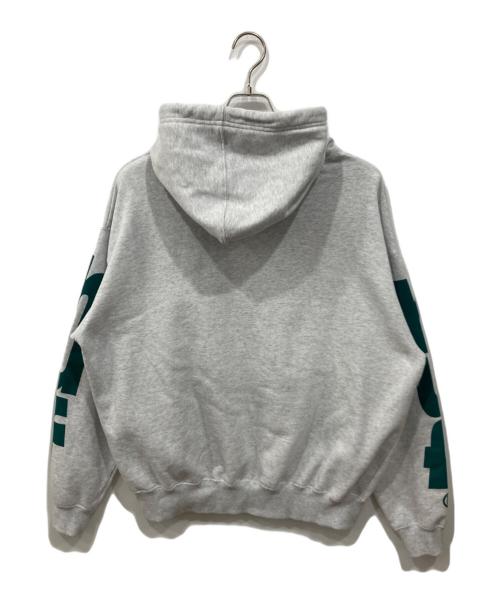 HUF（ハフ）HUF (ハフ) メガブラスト ストレッチ フーディ グレー サイズ:Mの古着・服飾アイテム