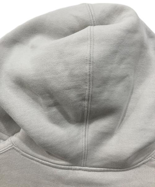 stussy（ステューシー）stussy (ステューシー) ロゴプルオーバーパーカー グレー サイズ:Mの古着・服飾アイテム