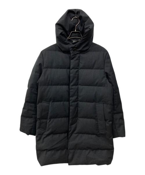 MACKINTOSH LONDON（マッキントッシュ ロンドン）MACKINTOSH LONDON (マッキントッシュ ロンドン) サキソニーツイルフーデッドアウター グレー サイズ:40の古着・服飾アイテム