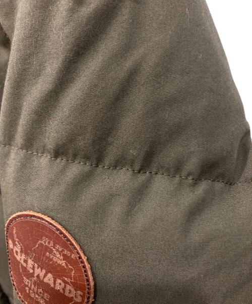 POLEWARDS（ポールワーズ）POLEWARDS (ポールワーズ) ダウンジャケット カーキ サイズ:Mの古着・服飾アイテム