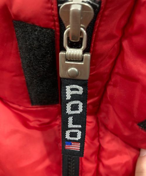 POLO SPORT（ポロスポーツ）POLO SPORT (ポロスポーツ) 90’s ダウンジャケット レッド サイズ:XLの古着・服飾アイテム