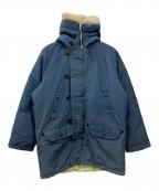 SPIEWAK GOLDEN FLEECEスピワックゴールデンフリース）の古着「N-3Bタイプコート」｜ブルー