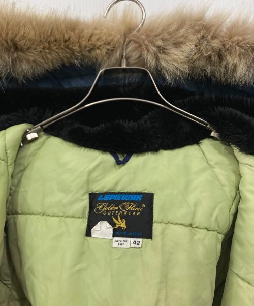 SPIEWAK GOLDEN FLEECE（スピワックゴールデンフリース）SPIEWAK GOLDEN FLEECE (スピワックゴールデンフリース) N-3Bタイプコート ブルー サイズ:42の古着・服飾アイテム