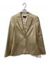 EMPORIO ARMANI（エンポリオアルマーニ）の古着「1Bテーラードジャケット」｜ゴールド
