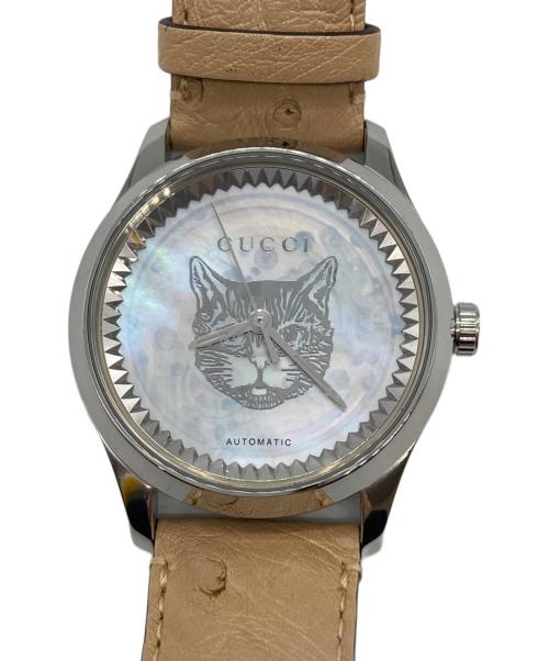 GUCCI（グッチ）GUCCI (グッチ) リストウォッチ グレーの古着・服飾アイテム