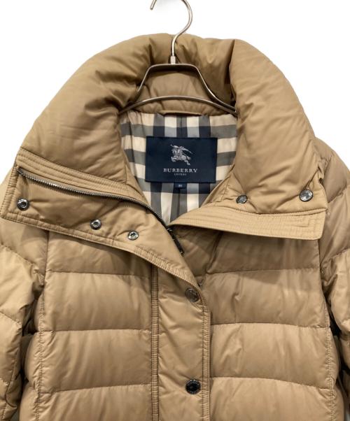 BURBERRY LONDON（バーバリーロンドン）BURBERRY LONDON (バーバリーロンドン) ダウンコート ベージュ サイズ:38の古着・服飾アイテム
