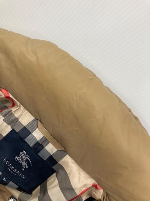 BURBERRY LONDON（バーバリーロンドン）BURBERRY LONDON (バーバリーロンドン) ダウンコート ベージュ サイズ:38の古着・服飾アイテム