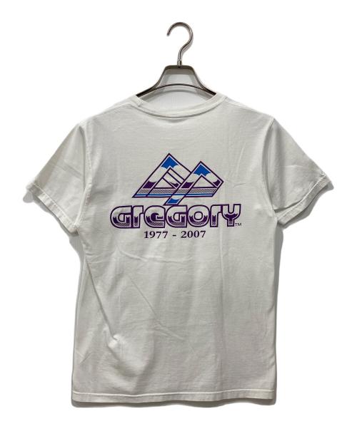 GREGORY（グレゴリー）GREGORY (グレゴリー) プリントTシャツ ホワイト サイズ:Sの古着・服飾アイテム