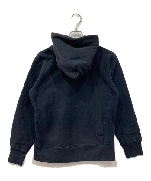 A BATHING APE（ア ベイシング エイプ）A BATHING APE (ア ベイシング エイプ) Champion (チャンピオン) リバースウィーブパーカー ネイビー サイズ:Lの古着・服飾アイテム