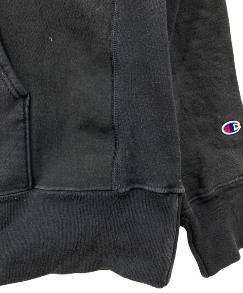 A BATHING APE（ア ベイシング エイプ）A BATHING APE (ア ベイシング エイプ) Champion (チャンピオン) リバースウィーブパーカー ネイビー サイズ:Lの古着・服飾アイテム