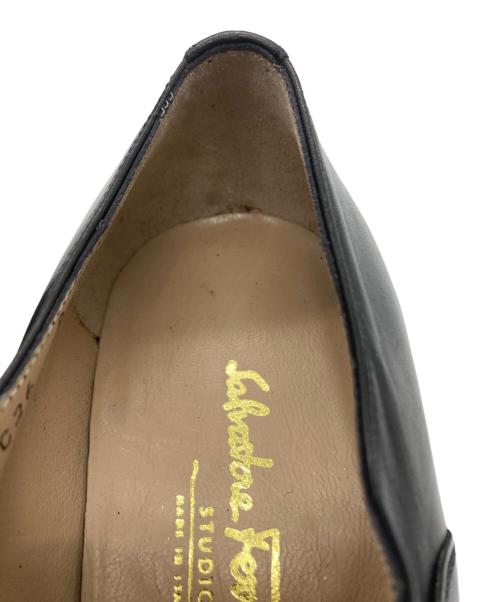 Salvatore Ferragamo（サルヴァトーレ フェラガモ）Salvatore Ferragamo (サルヴァトーレ フェラガモ) ストレートチップシューズ ブラック サイズ:8の古着・服飾アイテム