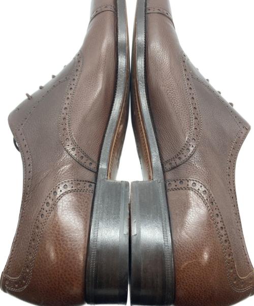 Salvatore Ferragamo（サルヴァトーレ フェラガモ）Salvatore Ferragamo (サルヴァトーレ フェラガモ) ストレートチップシューズ ブラウン サイズ:9の古着・服飾アイテム