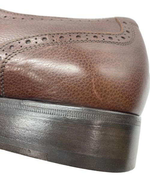 Salvatore Ferragamo（サルヴァトーレ フェラガモ）Salvatore Ferragamo (サルヴァトーレ フェラガモ) ストレートチップシューズ ブラウン サイズ:9の古着・服飾アイテム