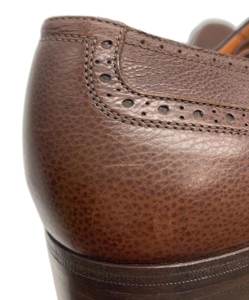 Salvatore Ferragamo（サルヴァトーレ フェラガモ）Salvatore Ferragamo (サルヴァトーレ フェラガモ) ストレートチップシューズ ブラウン サイズ:9の古着・服飾アイテム